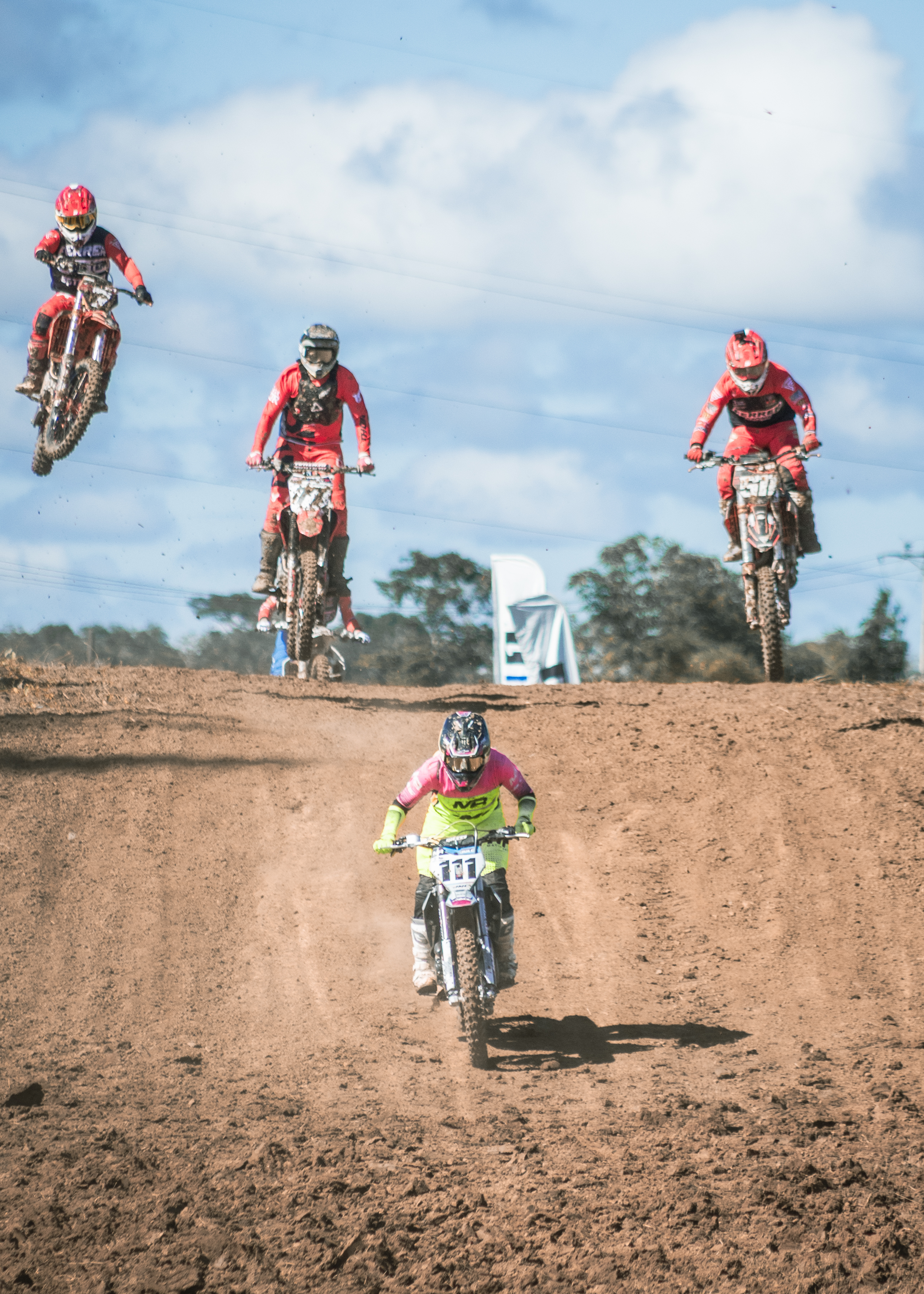 Salida a pista